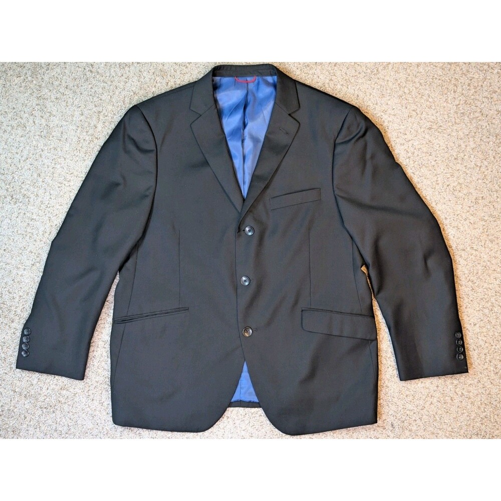 BILLY LONDON UK Black 3 Button Blazer Jacket - 42 Short